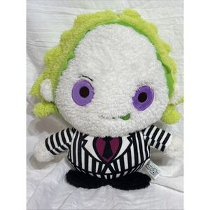 Cuteez Beetlejuice Plush Toy 11" Soft Beetlejuice Kidrobot Striped Suit